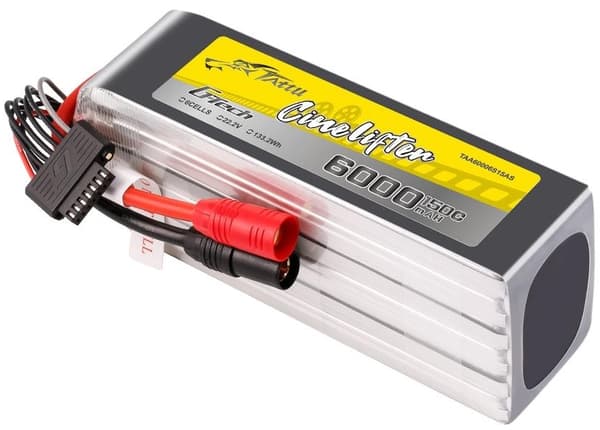 6s  6000mAh -150C - Gens Tattu Cine G-Tech AS150