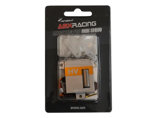 Amewi AM1211MG Pro, Servo, Metalli, Harmaa