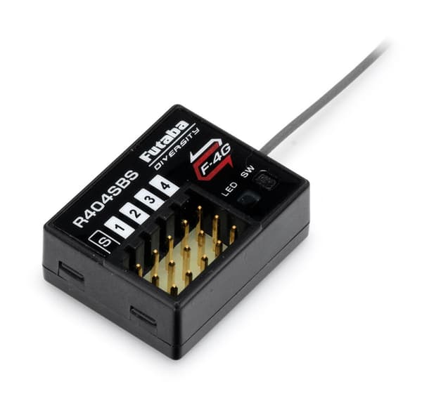 Futaba T6PV F-4G 6-kanals Radio m/R404SBS