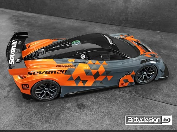 Bittydesign Seven 20 1/10 GT 190mm kropp