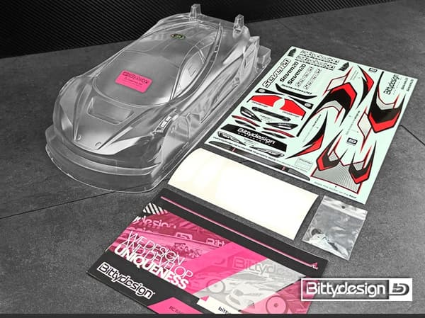 Bittydesign Seven 20 1/10 GT 190mm kropp