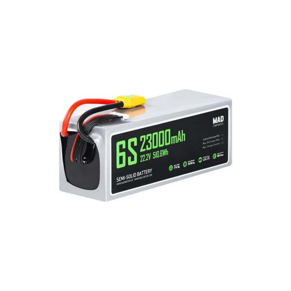 6s 23000mAh -10C - Mad Components XT90-S