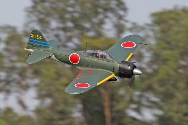 FMS A6M3 Zero 1400mm Green PNP