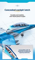 Miniatyrbilde 10 av 11: FMS F-18 Hornet 64mm EDF PNP