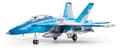 Miniatyrbilde 1 av 11: FMS F-18 Hornet 64mm EDF PNP