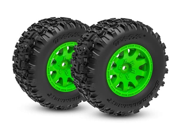 TRX-10770-GRN Tires & Wheels (2)