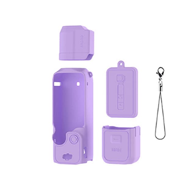 INF Silikonisuojakotelo DJI OSMO Pocket 3:lle Violetti