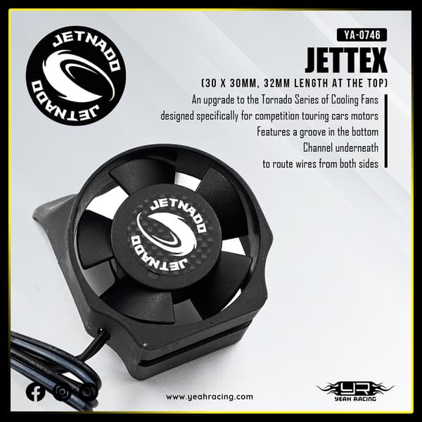 Yeah Racing Jetnado Jettex 300 blæser 30mm