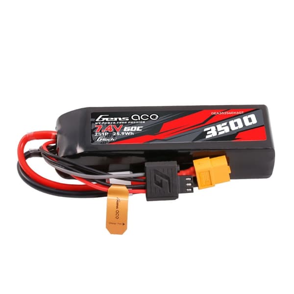 2s  3500mAh - 60C - Gen&#39;s Ace G-Tech X60