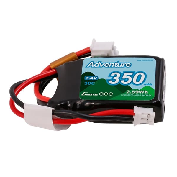 2s   350mAh - 30C - Gen&#39;s Ace Adventure JST-XH