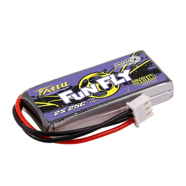 2s 500mAh - 25C - Gen's Ace Funfly JST-3P
