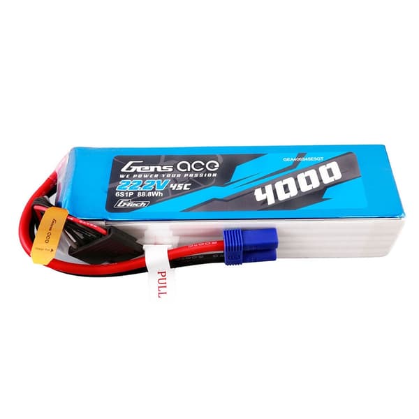 6s 4000mAh - 45C - Gen's Ace G-Tech EC5