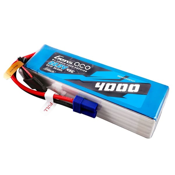 6s 4000mAh - 45C - Gen's Ace G-Tech EC5