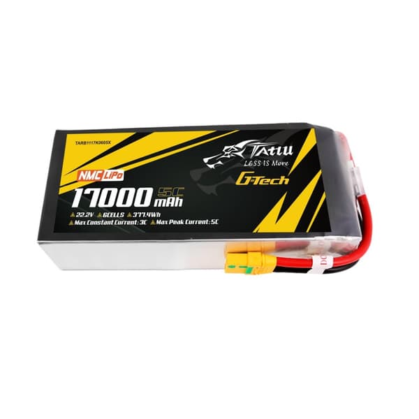 6s 17000mAh - 5C - Gens Ace Tattu XT90-S