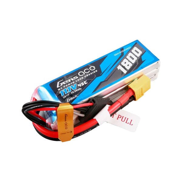 3s 1800mAh - 45C - Gen's Ace G-Tech XT60
