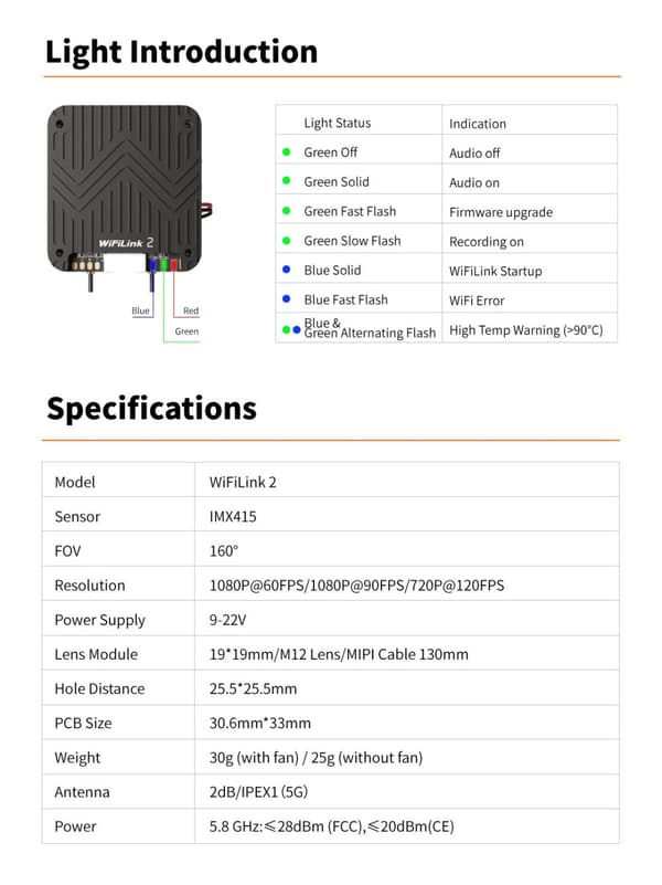 RunCam WiFiLink2 - OpenIPC