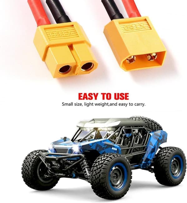 2x XT60 Seriekabel 2S till 4S LiPo – Tillbehör till Fjärrstyrda Leksaker Strömadapter