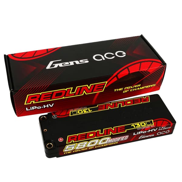 2s 5800mAh -130C - Gen's Ace Redline HV Ultra