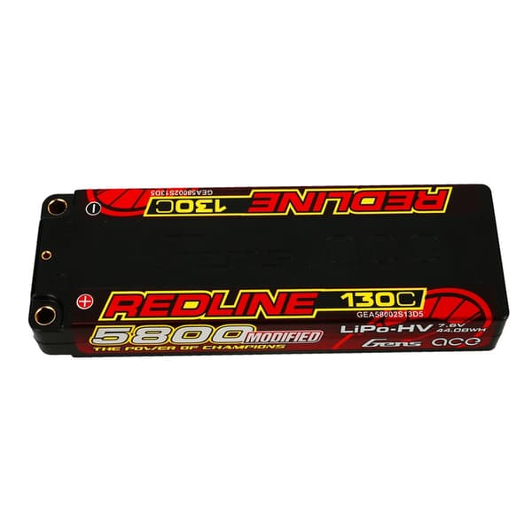 2s  5800mAh -130C - Gen&#39;s Ace Redline HV Ultra