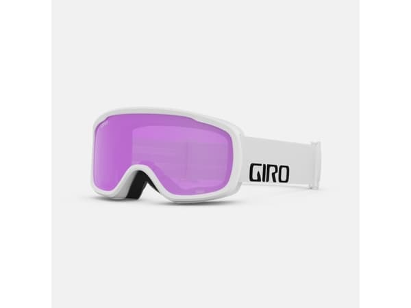 Giro Cruz Goggle, Vit, Män, Sfärisk lins, Polykarbonat, Vit, Rosa