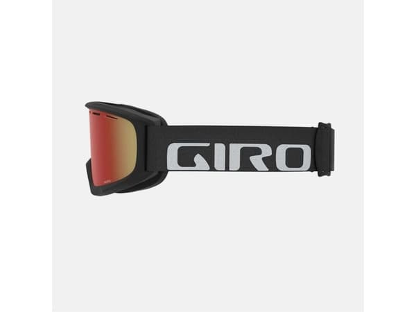 Giro INDEX ASIAN FIT, Enkeltlinse, Sort, Unisex, Sylindrisk (flat) linse, Sort, Oransje