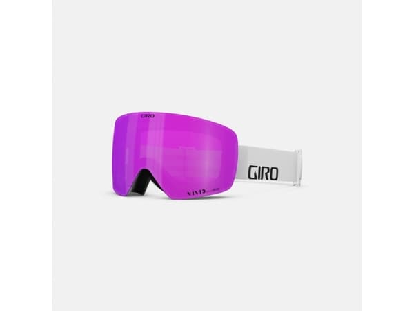Giro Contour RS Vivid, Unisex, Cylindrisk (flat) glas, Vit, Violett, En storlek