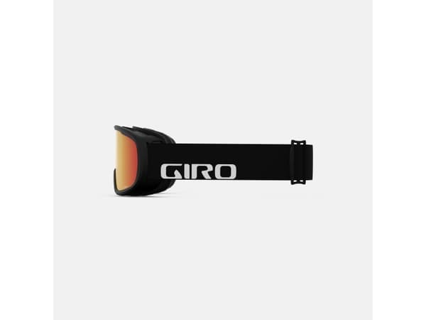 Giro Buster Flash, Svart, Unisex, Cylindrisk (flat) glas, Svart, Orange, En storlek