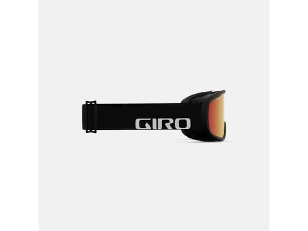 Giro Buster Flash, Svart, Unisex, Cylindrisk (flat) glas, Svart, Orange, En storlek