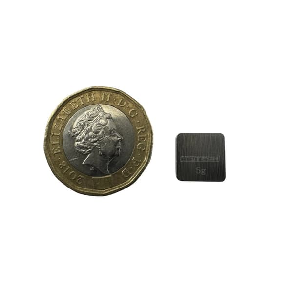 Riptech Tungsten Chassis Weight 5G - 9.8x9.8x3mm