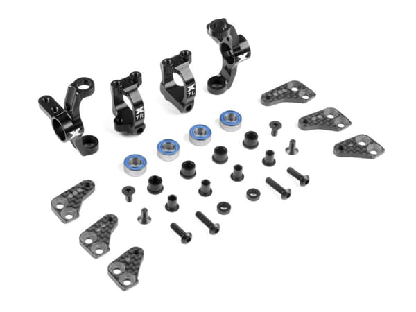 XR-360901 Alu Steering Blocks & 7deg C-Hubs Set