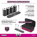 Miniatyrbilde 2 av 2: HUDY Carb Tire Stand + Hard Case - 1/10 Electric
