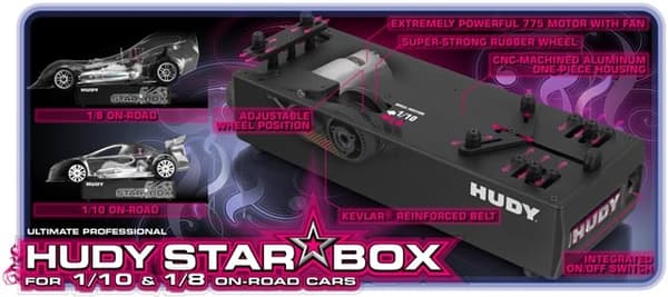 HUDY Star-Box On-Road 1/10 & 1/8