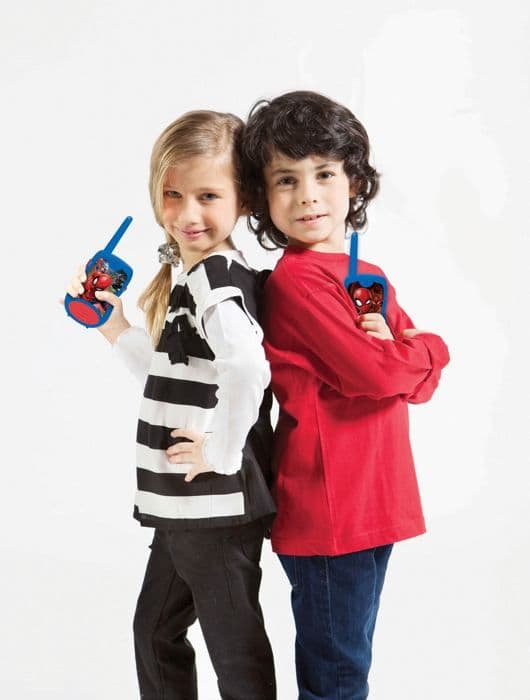 SpiderMan Walkie-Talkies - LEXIBOOK - 100 m räckvidd - Blandade blå barn