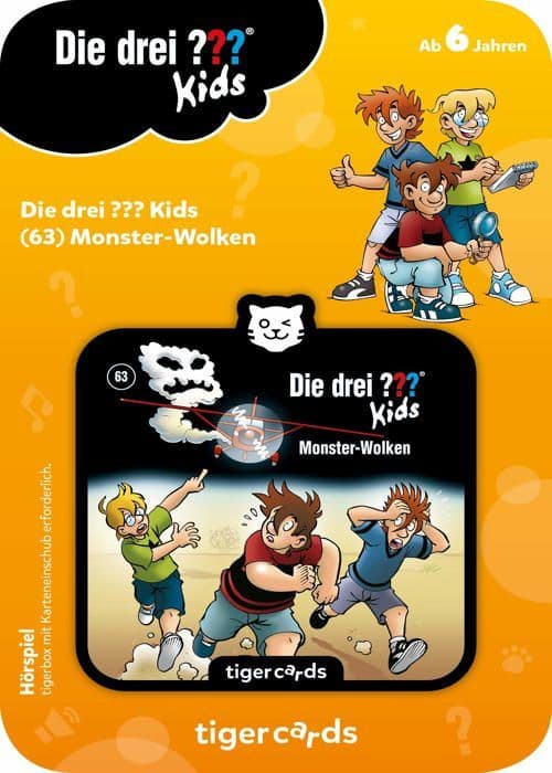 Tigerbox multimediaspeltillbehör för barn - 4148 - Tigercard-The Three Children-Suite 63: Cloud Monsters, , Multicolor