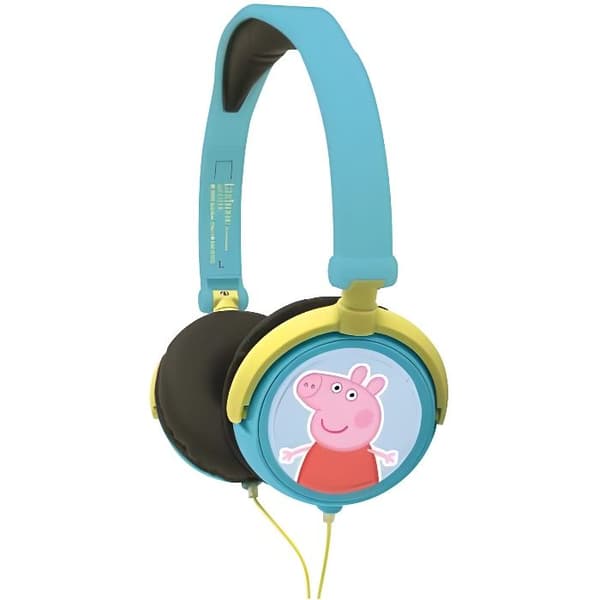 Peppa Pig stereohörlurar - Lexibook - Justerbara - Unisex - 4 år och uppåt