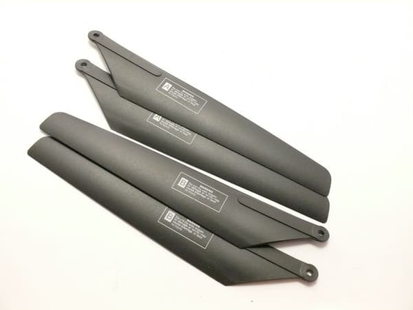 8019-001 Stora propellrar för Airwolf Wasp 3D 2 st A + 2 st B