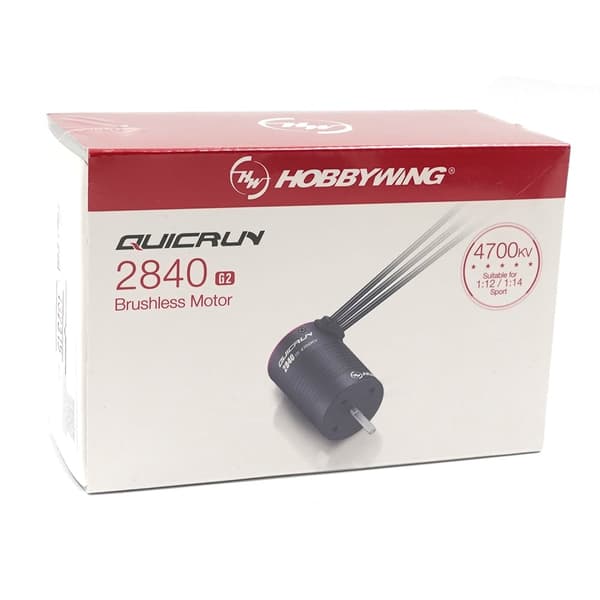 Hobbywing QuicRun 2840 G2 børsteløs motor 4700KV