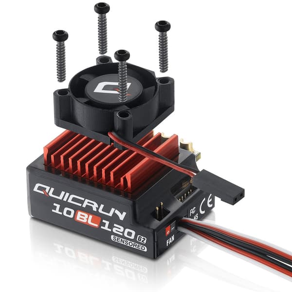 Hobbywing 10BL120SD 120A + 3650SD 10.5T G2 Kombina