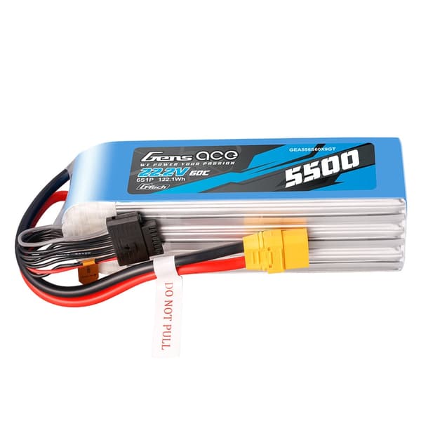 6s  5500mAh - 60C - Gen&#39;s Ace G-Tech XT90