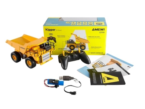 Amewi Kipper 9-Kanal 1:24 RTR Radio-Controlled (RC) model Buggy Electric engine