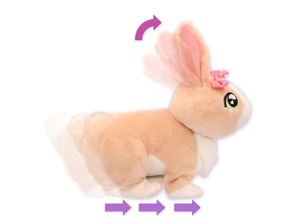 IMC Toys Club Petz IM927216, Toy rabbit, 3 yr(s), Interactive, Sounding, AA, Batteries included