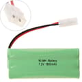 Miniatyrbillede 1 af 4: 7.2V 1800mAh Ni-MH Batteri 6-cellet AA med Tamiya KET 2P - Velegnet til RC Bil, Båd, Helikopter - Tilbehør til RC Legetøj Batterier