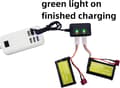 Miniatyrbillede 6 af 8: 2 stk 7.4V 3000mAh 15C Li-ion batterier med T-stik + 2-i-1 USB-oplader - Passer til WLtoys 12423 - Tilbehør til fjernstyret legetøj batterier
