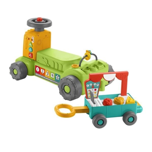 Fisher-Price HRG12 4-i-1 åktraktor för spädbarn 9 månader och äldre