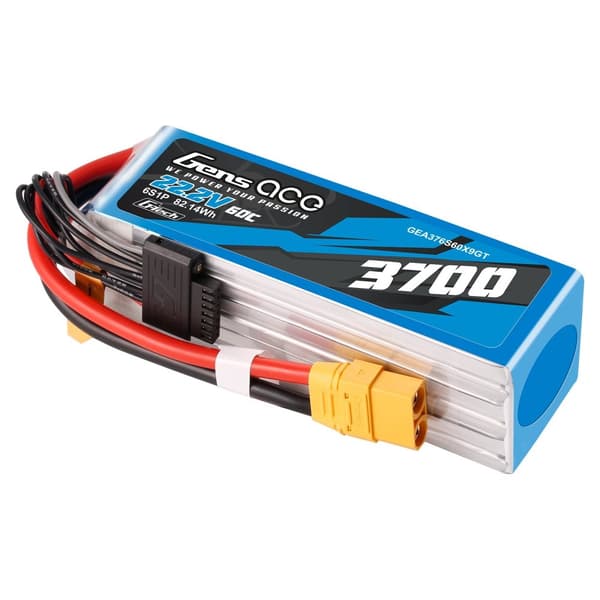 6s  3700mAh - 60C - Gen&#39;s Ace G-Tech XT90