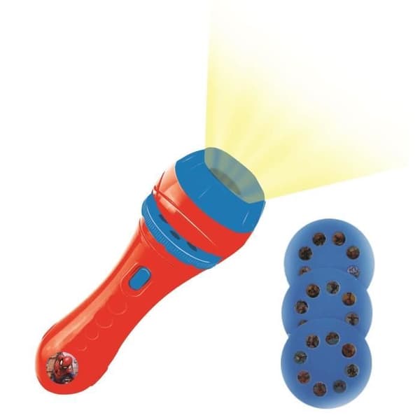 Spider-Man story projektor och ficklampa - LEXIBOOK