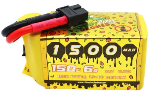 6s  1500mAh -150C - SpeedyPizzaDrones Pro XT60