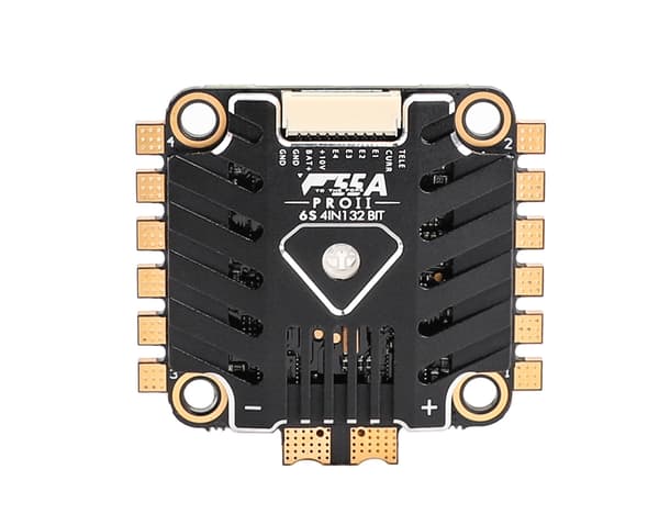 F55A Pro II 4-i-1 ESC med BEC AM32 3-6S