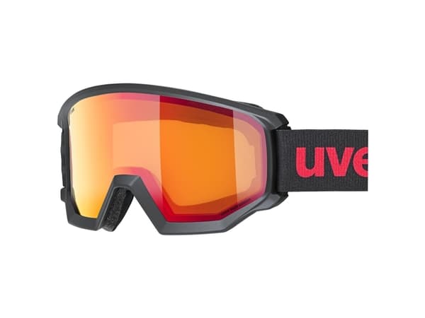 UVEX SKI EYEWEAR ATHLETIC FM BLACK MATTL / MIRROR RED S2 (S5505202530) - Uni