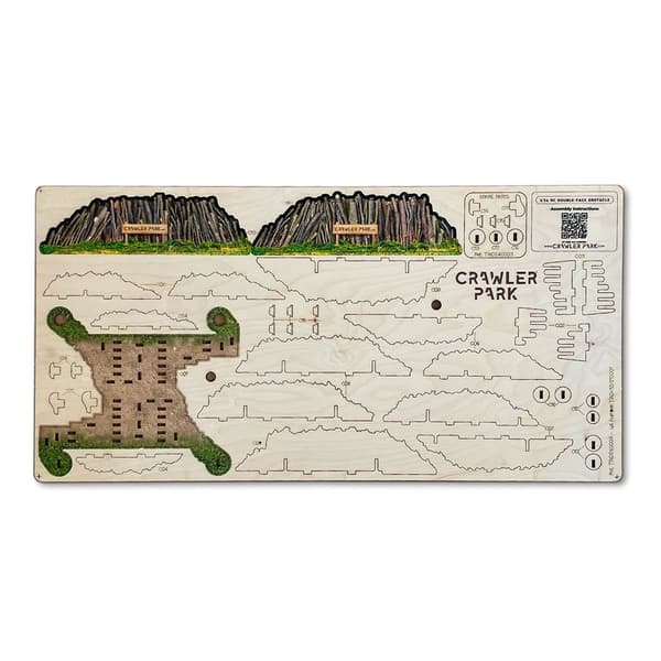 Crawler Park Pakki Rc 5 Esteet 1/24 Monivärinen